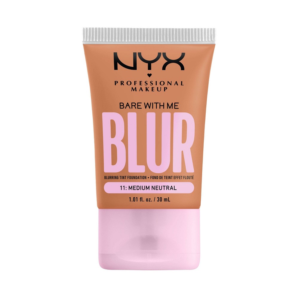 Photos - Other Cosmetics NYX Professional Makeup Bare With Me Blur Tint Soft Matte Foundation - 11 