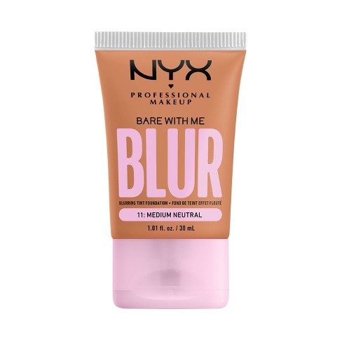 Nyx Professional Makeup Bare With Me Blur Tint Soft Matte Foundation - 11  Medium Neutral - 1.01 Fl Oz : Target