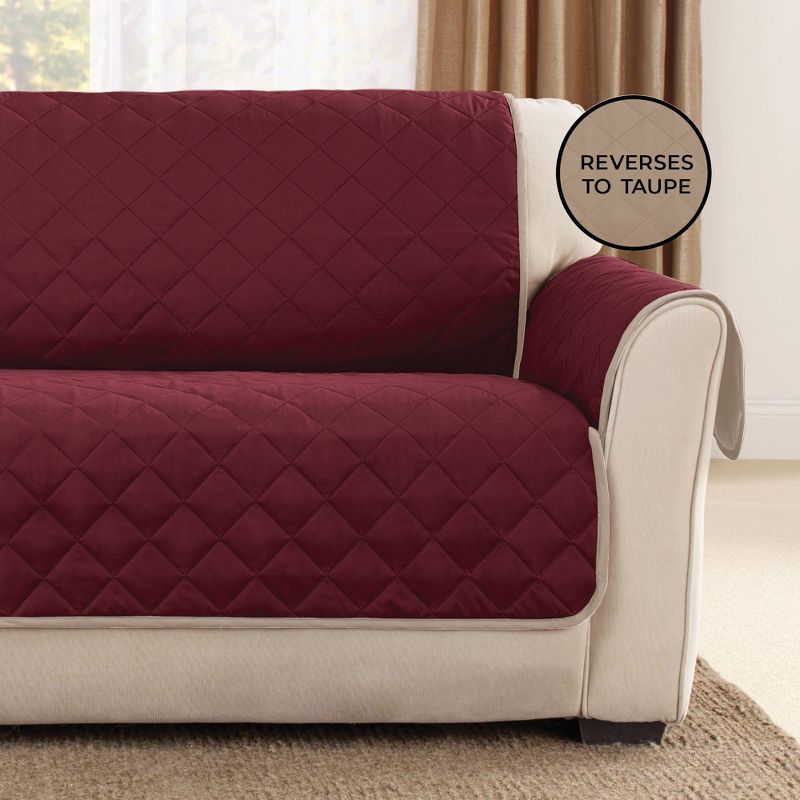 Reversible Sofa Furniture Protector - Sure Fit, 4 of 6