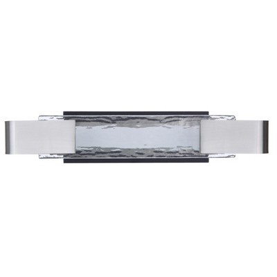 Craftmade Lighting 1 - Light Vanity in  Flat Black/Polished Nickel