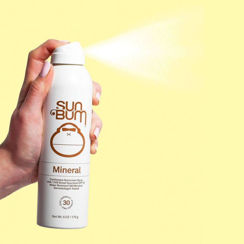 Sun Bum Mineral Spray Sunscreen - SPF 30 - 6oz, 4 of 6