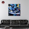 Notoriart Primary Sneakers Wall Art Framed - 2 of 4