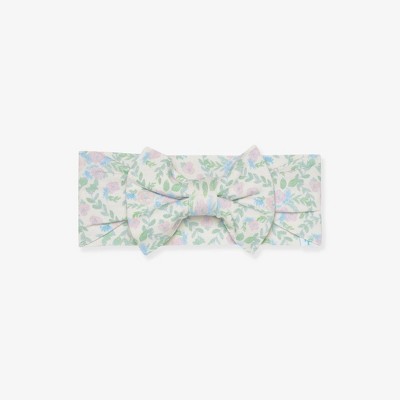 Toddler Prairie Floral Luxe Bow Headwrap - Posh Peanut