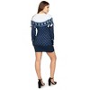 Tipsy Elves Fringe Hanukkah Sweater Dress - Festive Holiday Hanukkah Party Dress for Women - 3 of 3