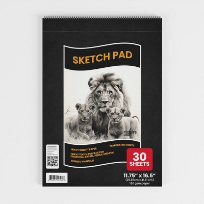 49502: Sketch Pad, 16.5x11.75, 30 Sheets (12 Packs)