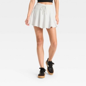 Women's French Terry Mini Skort - Wild Fable™ - 1 of 3