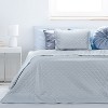 Catalonia King Size Bed Quilt Set, Summer Bedspread Coverlet, 3 Pieces Bedding Coverlet-1 Quilt and 2 Pillow Shams, 100x106 inches - 2 of 4
