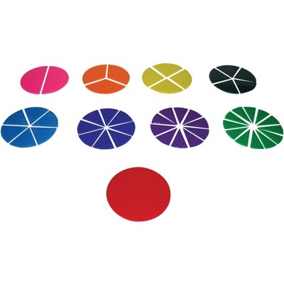 School Smart Fraction Circles, Set of 51