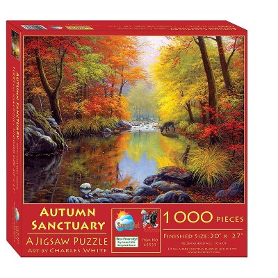 Sunsout Autumn Sanctuary 1000 pc   Jigsaw Puzzle 48535