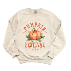 Simply Sage Market Pumpkin Festival Gourd Vibes Sweatshirt - 1 of 4