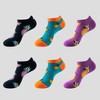 Anna-Kaci Women's  Fruit Print No Show Socks Breathable Cotton 6pk- Pineapple - 2 of 4