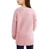 Cardigan for Girls Open Front Sweater Long Sleeve Loose Fit Sweater Jacket - 2 of 4