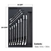 Powerbuilt 11 Piece Pro Tech SAE Reversible Ratcheting Combination Wrench Set - 3 of 3