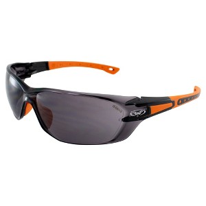 Global Vision Eyewear Black Hills Safety Motorcycle Glasses with Smoke Lenses - 1 of 4