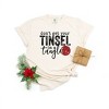 Simply Sage Market Women's Tinsel In A Tangle Bulb Short Sleeve Garment Dyed Tee - 2 of 2