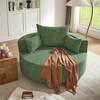 Whisen 360° Swivel Barrel Chair with Removable Pillows - 4 of 4