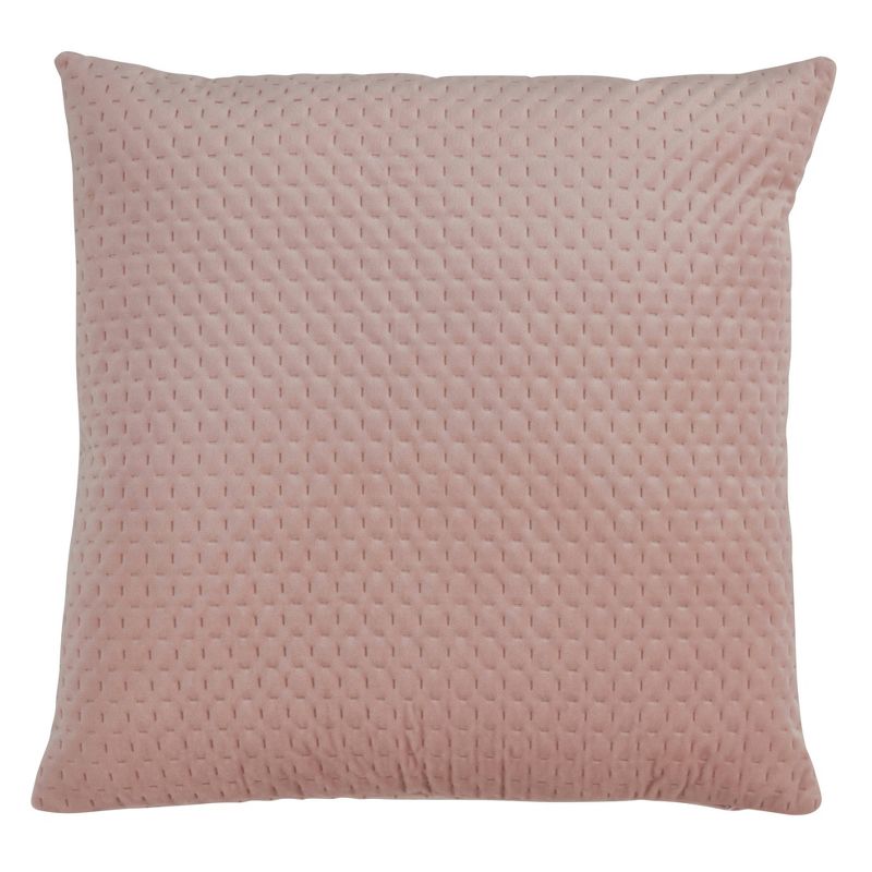 Pinsonic Velvet Design Poly-Filled Throw Pillow - Saro Lifestyle, 3 of 8