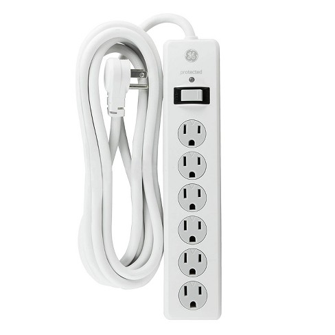 GE UltraPro 8-Outlet Power Strip Surge Protector, 8ft. Power Cord - 37870 