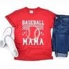 Simply Sage Market Women's Checkered Baseball Mama Short Sleeve Garment Dyed Tee - 3 of 4