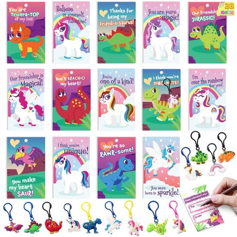 Hallmark Kids Encouragement Cards Assortment (Pack of 36 Cards with  Envelopes—Dinosaurs, Rainbows, Unicorns) : Buy Online at Best Price in KSA  - Souq is now : Toys