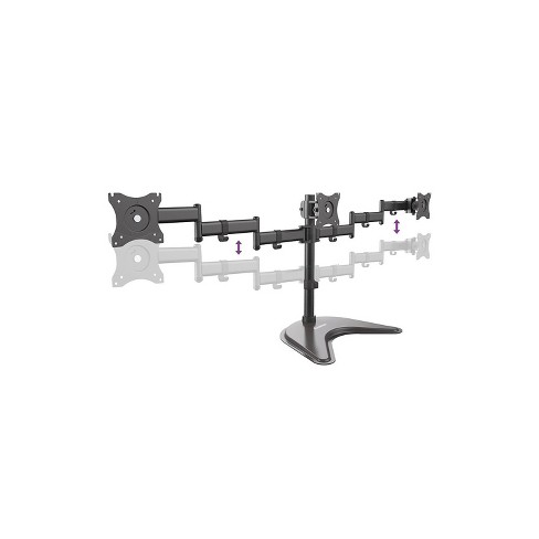 Diamond Triple Articulating Monitor Arm with Freestanding Table Top Desk  Mount DMTA310