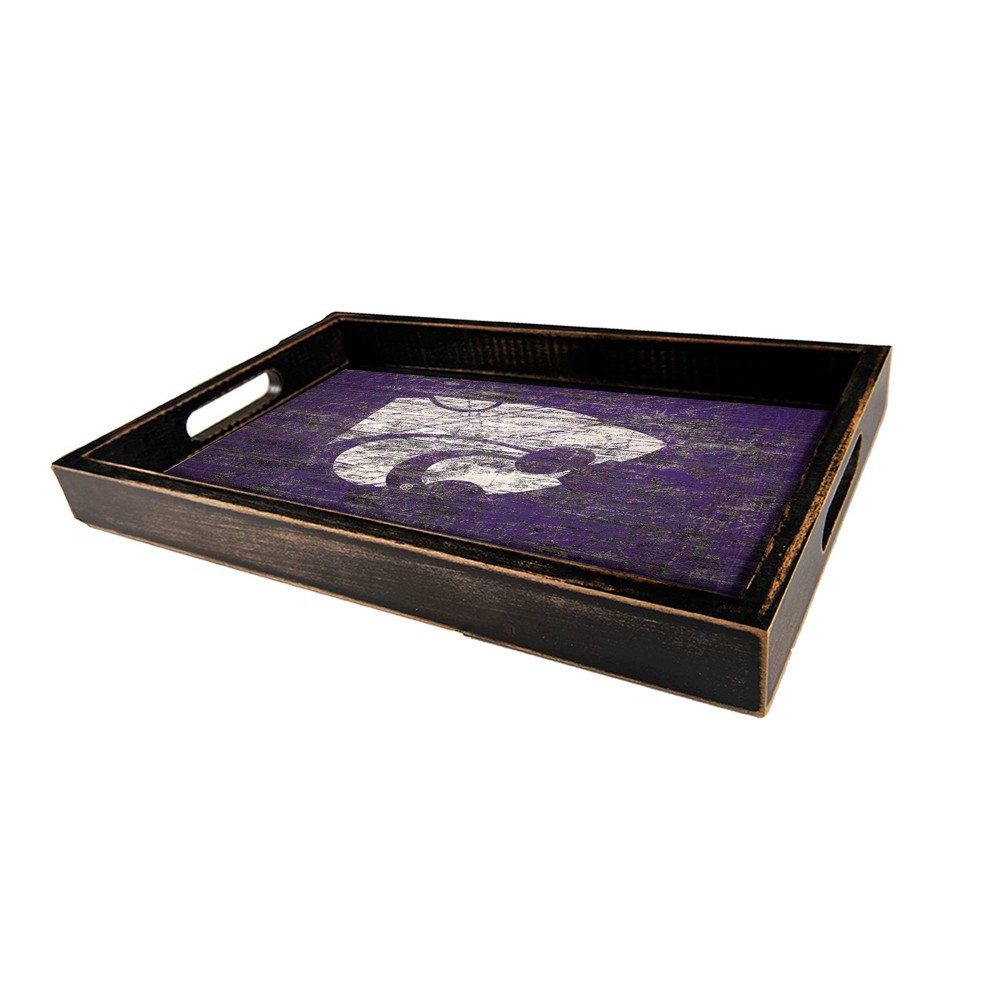 Photos - Other interior and decor NCAA Kansas State Wildcats Distressed Tray