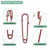 Unique Bargains Sewing Large Safety Spring Lock Blanket Bulk Pins 30 Pcs - 2 of 4