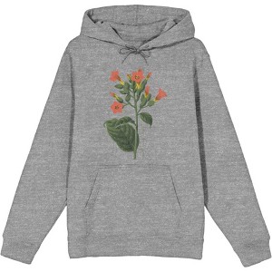 Grow Positive Cigar Plant Adult Long Sleeve Hoodie - 1 of 2
