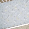 Lambs & Ivy Disney Baby Cozy Friends Winnie The Pooh Fitted Crib Sheet - Gray - 2 of 3