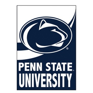 NCAA Penn State Garden Flag 12x18 Double Sided, Officially Licensed Sports Flags For Outside, Indoor and Outdoor College Students & Alumni - 1 of 1