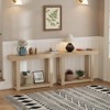 Wooden Console Table,46-Inch Narrow Console Table for Entryway, Farmhouse Rectangular Accent Table for Hallway,Foyer,Behind the Couch and Living Room - 2 of 4