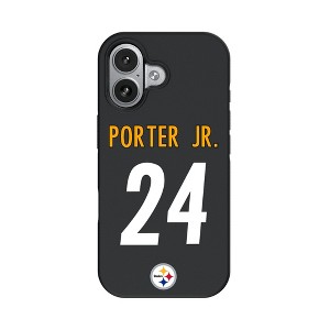 NFL Pittsburgh Steelers Players Game Tactic Bump Cell Phone Case for Apple iPhone 17 Series - 1 of 4