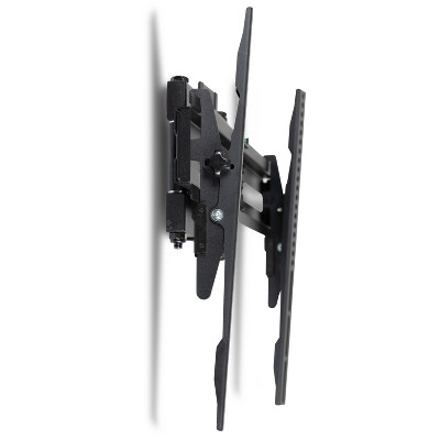 Black Full Motion Steel TV Wall Mount for 32"-55" TVs