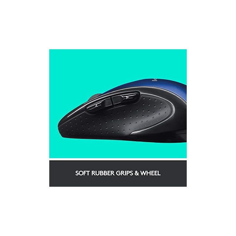 Logitech M510 Wireless Mouse Laser Mouse & Receiver -Blue, 3 of 7