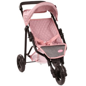 Gotz: 3‑Wheel Doll Buggy - Soft Mood, Foldable Toy Stroller, Dolls Up to 19.5" - 1 of 4
