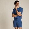 Lands' End Men's Short Sleeve Knit Jersey Short Sleep Set - 4 of 4