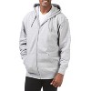 Pro Club Men's Comfort Relaxed Fit Zip Up Hoodie with Front Pockets - 3 of 4