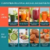 HDZNVF Juicer Machines, Juilist 3" Wide Mouth Juicer Extractor Max Power 800W - 3 of 3