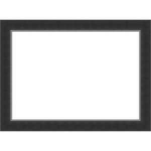 Amanti Art Corvino Black Narrow Framed Dry Erase Magnetic Board - 1 of 4