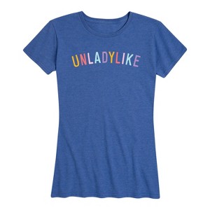 Women's - Instant Message - Unladylike Short Sleeve Graphic T-Shirt - 1 of 4
