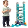 Topteng Parking Garage Toy with 2 Cars - 2 of 4