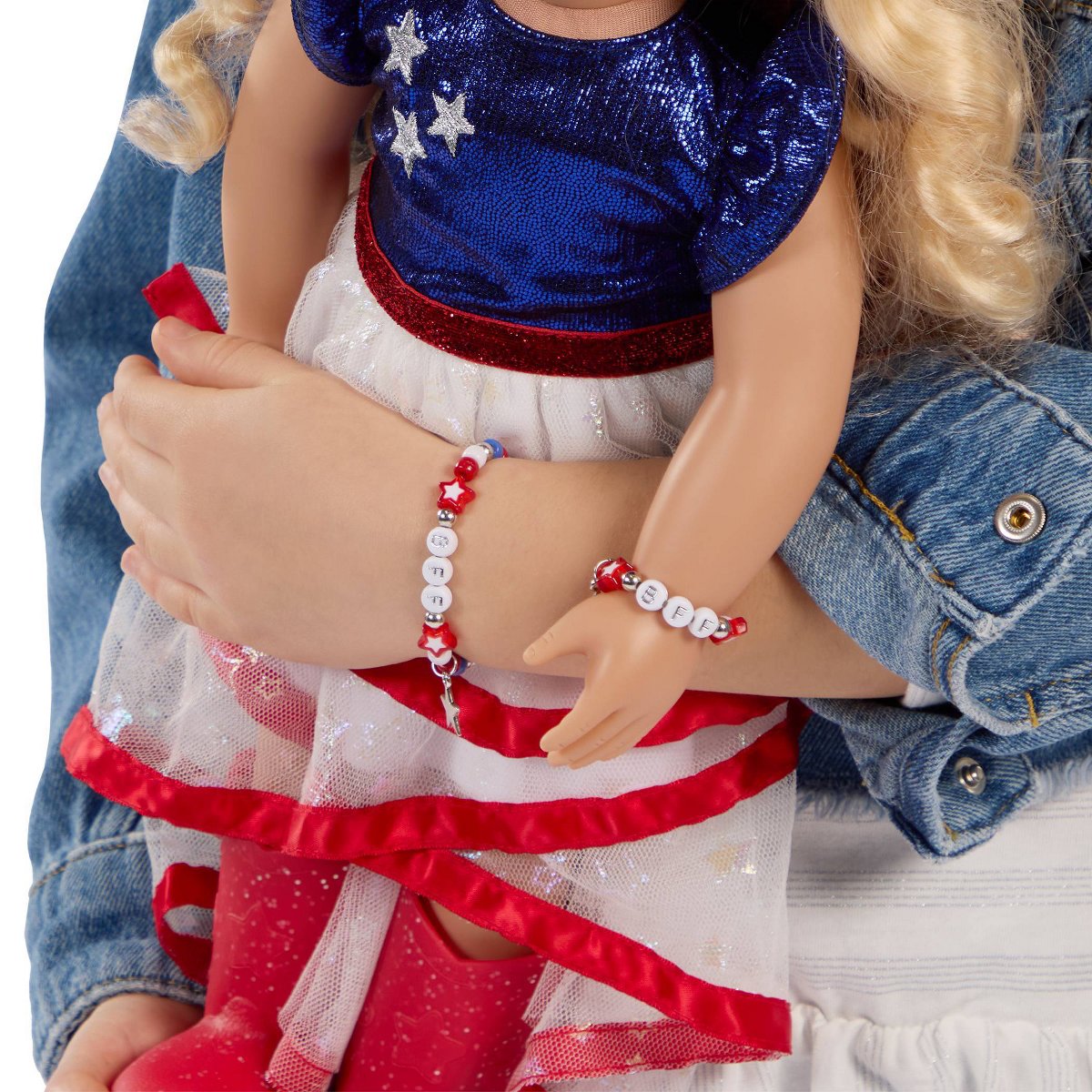 Детские куклы Our Generation Starla Fourth of July 18" Doll and Accessories Keepsake Collection 2026 Celebration Series — фото 7