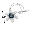 Murray State University Primary Logo Metal Snowflake Christmas Tree Holiday Ornament - 3 of 3