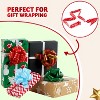 SYNCFUN Wrap Ribbon Pull Bows 5" for Christmas Bows Baskets Wine Bottles Gift Wrapping - image 3 of 4