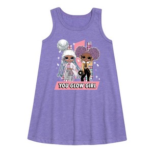 - LOL Surprise! - Winter Dolls Graphic Sleeveless Aline Dress - 1 of 3