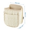 Unique Bargains Car Trash Can Portable and Hanging Front Rear Seat Trash Bin 1 Pc - 3 of 4