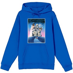 Beetlejuice Mansion Key Art Adult Long Sleeve Hoodie - 1 of 2