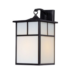Maxim Lighting Coldwater 1 - Light Wall Light in  Black - 1 of 4