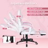 ELECWISH Racing Style High Back Computer Chair with Footrest Headrest and Lumbar Support - 2 of 4