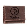 Evergreen Pittsburgh Steelers Tri-Fold Wallet, Brown - 2 of 3